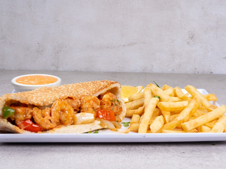 Fahita Seafood Sandwich