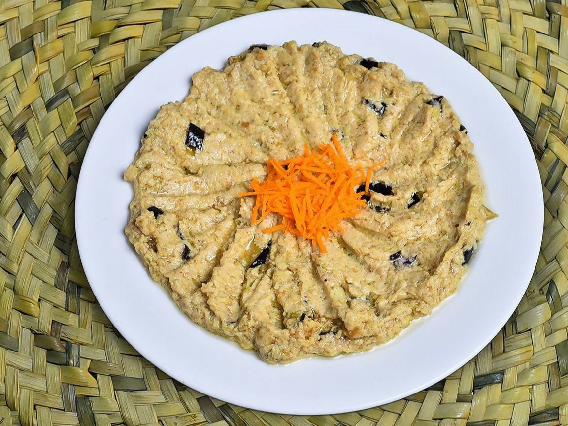 Eggplant Salad Plate