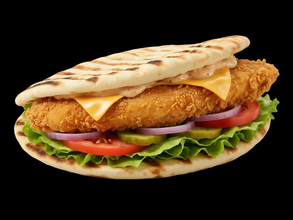 Wrapped Chicken Burger