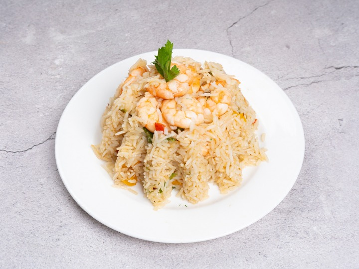 Bukhari Rice with Shrimp