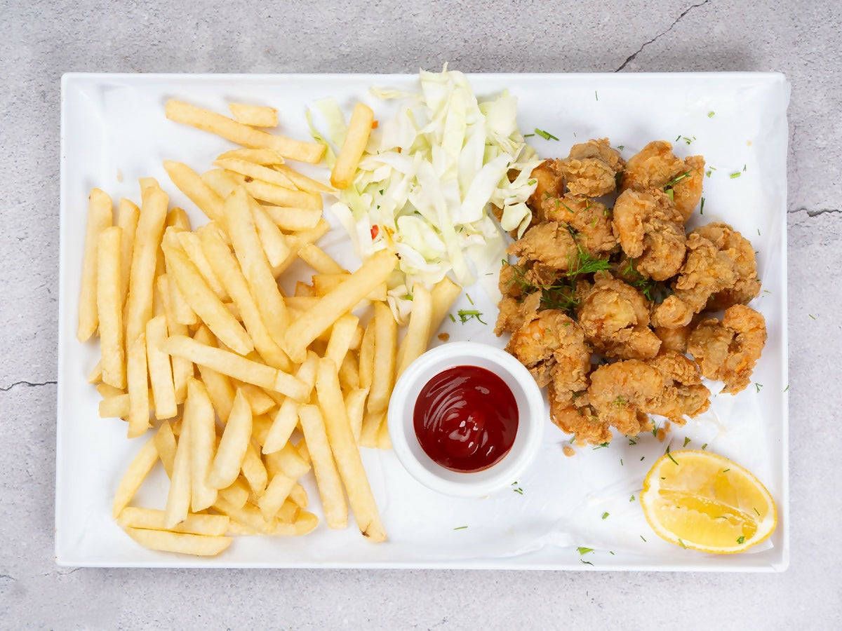 Shrimp with Fries