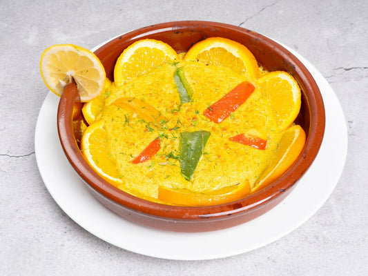 Fish egg Basbousa